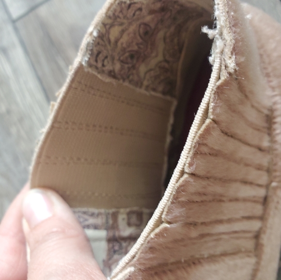 Band of gypsies borderline velvet short booties - Picture 9 of 9